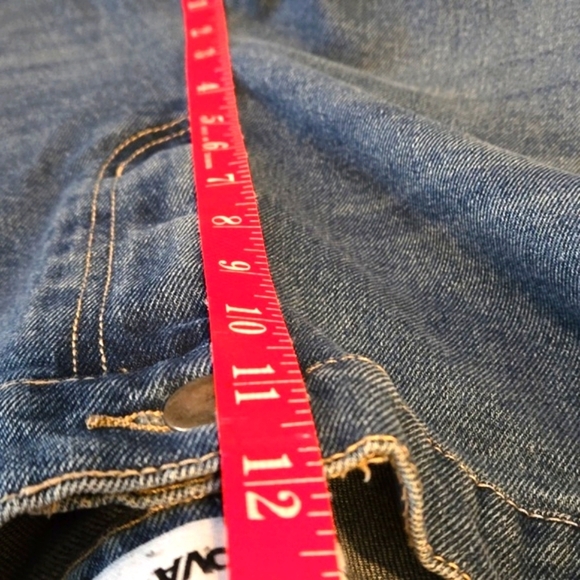 Fashion Nova Men Straight Leg Dark Wash Jeans Size 42 (30L) 5 Pocket - Picture 14 of 16